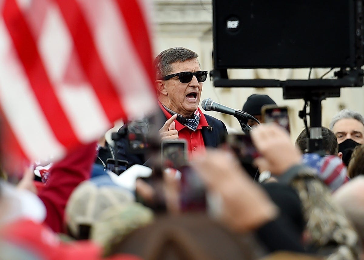 Michael Flynn and his QAnon followers now pose a genuine national security  threat, extremism experts say | The Independent