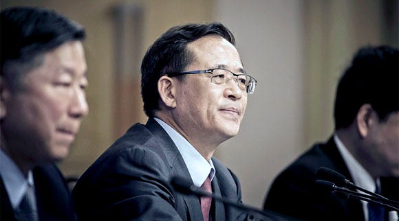 Liu Shiyu 刘士余 China Securities Regulatory Commission chair going slow on IPO reform