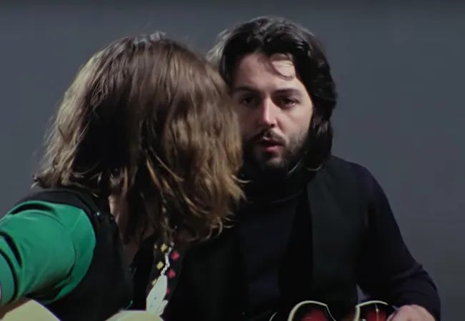 Watch Paul McCartney Write Get Back in Peter Jackson&#39;s Get Back (Video)