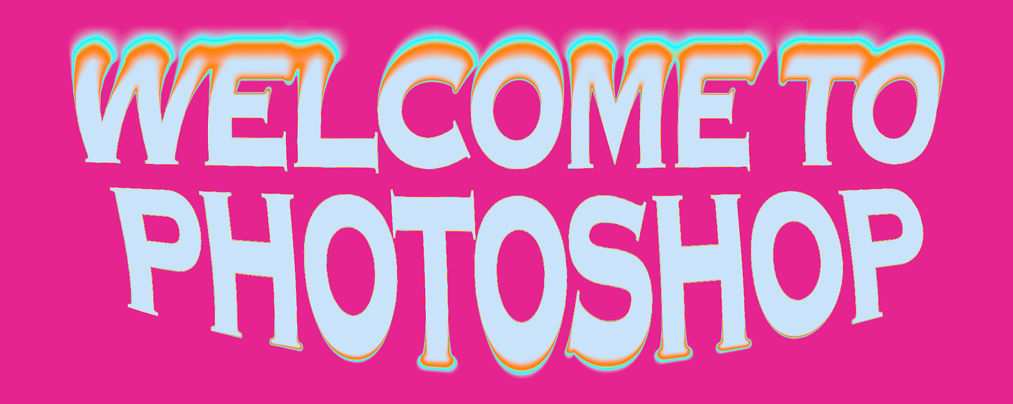 Welcome to Photoshop