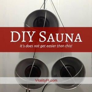 The DIY Sauna -- make your own near infrared sauna today