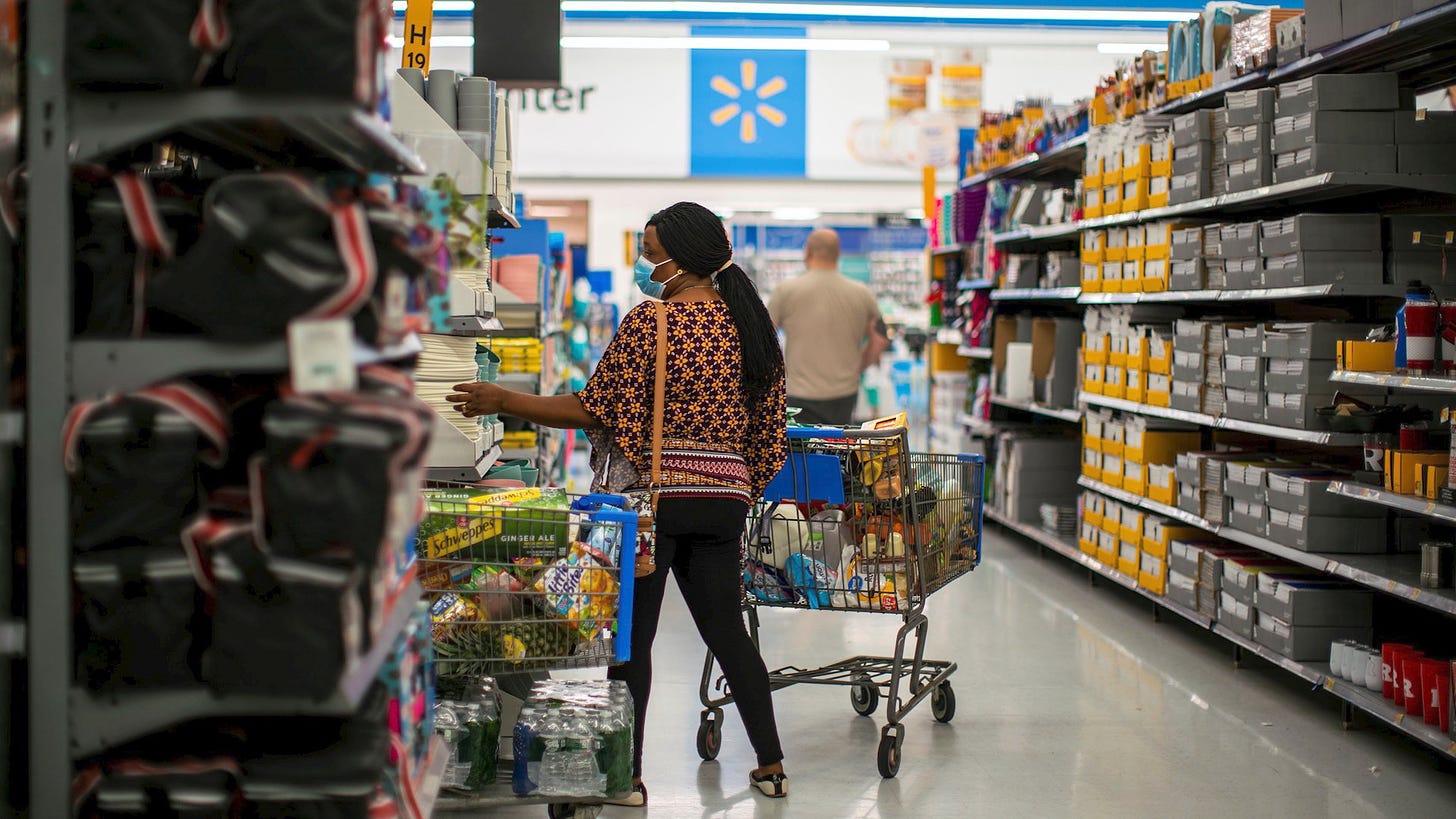 Walmart Doubles Its E-Commerce Revenue as Sales Surge