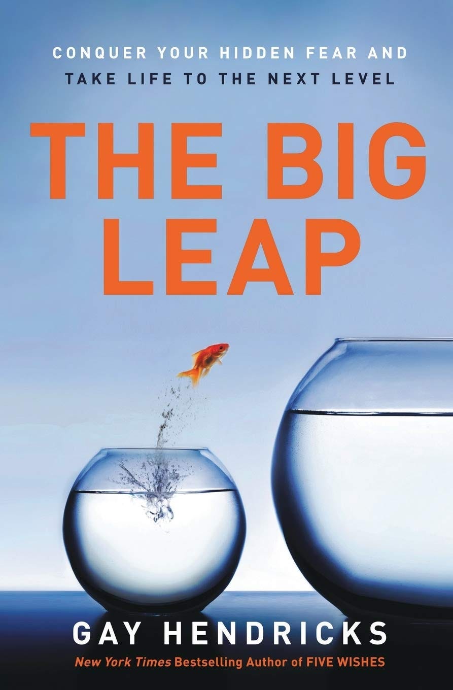 The Big Leap: Conquer Your Hidden Fear and Take Life to the Next Level:  Amazon.co.uk: Hendricks, Gay: 9780061735363: Books