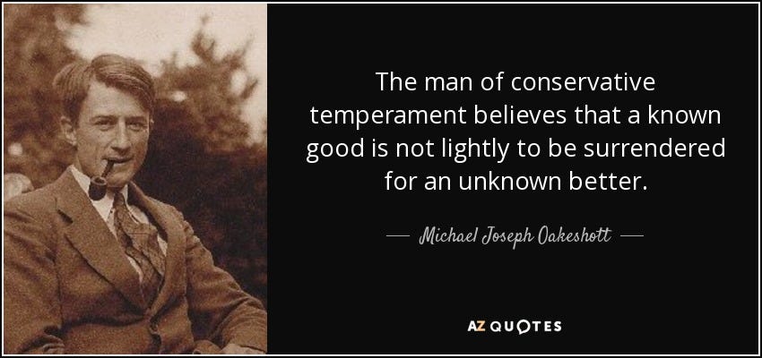 TOP 22 QUOTES BY MICHAEL JOSEPH OAKESHOTT | A-Z Quotes