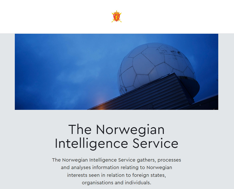 Annual report 2021 of the Norwegian Parliamentary Oversight Committee on the Intelligence & Security Services