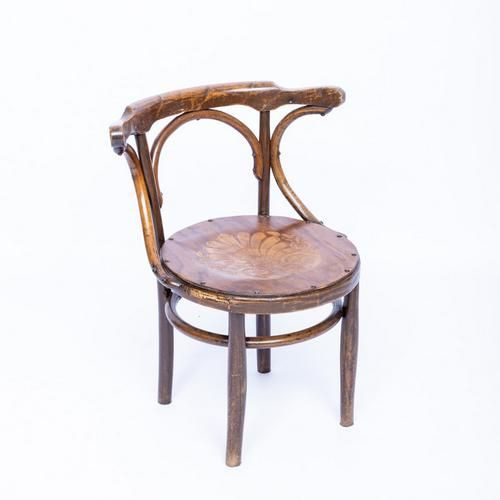 Sewing Chair - Thonet-style Steam-bent Wood