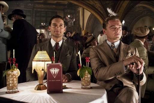 The Great Gatsby - inside