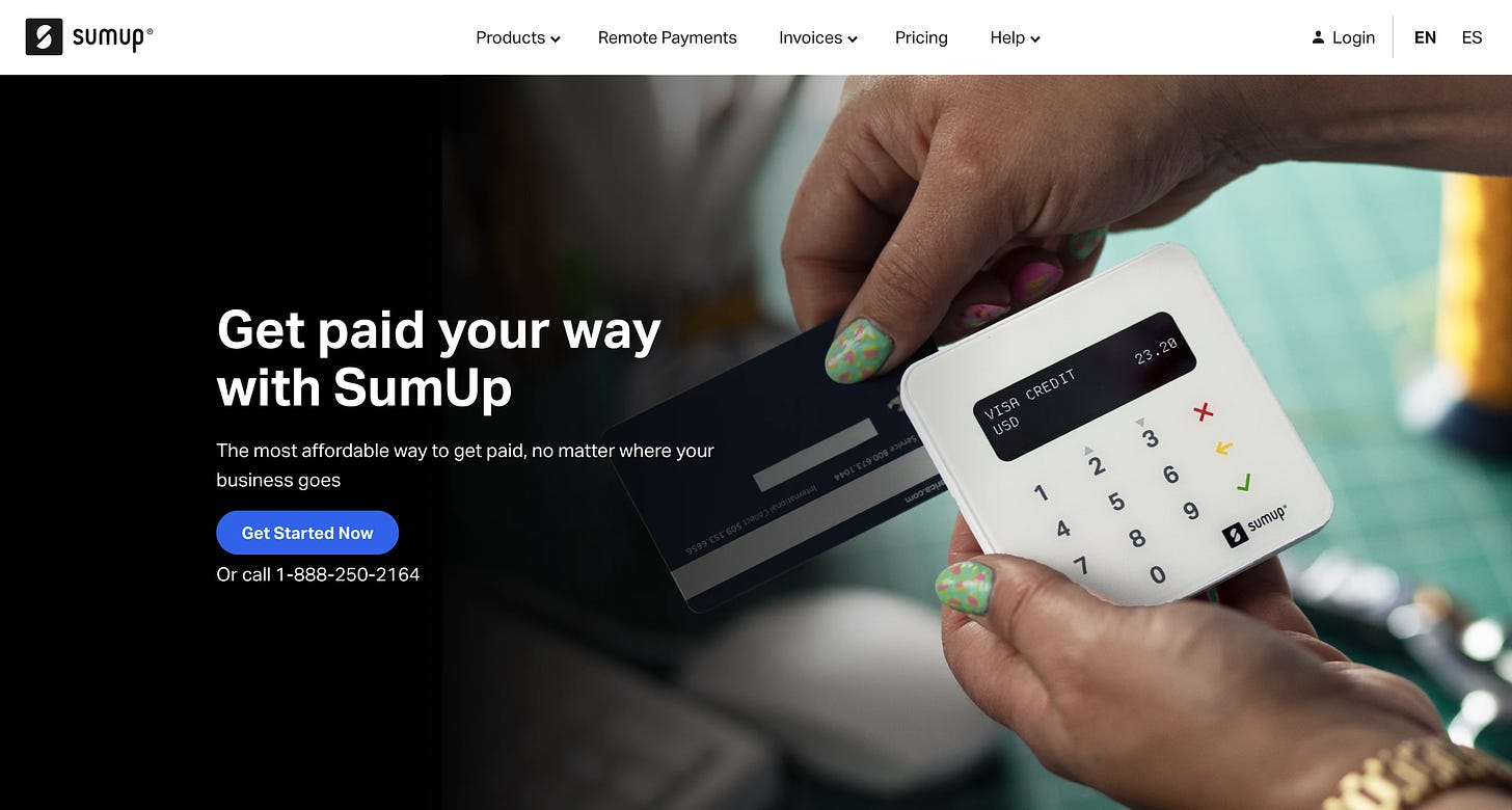 How Would We Personalize the SumUp's Landing Page for Display and Social Ads