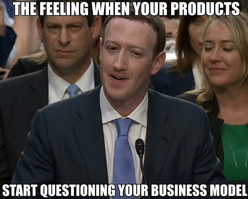 Die besten Memes zu Mark Zuckerberg vor dem US-Senat - Man On A Mission