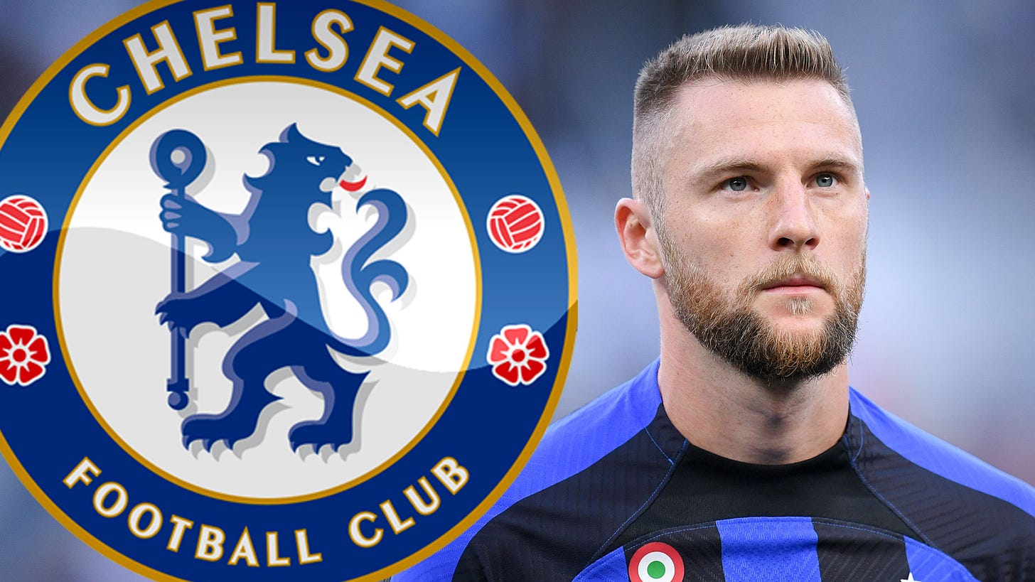 Chelsea look to land Inter Milan defender Milan Skriniar on free transfer  but face battle with two European giants | The Sun