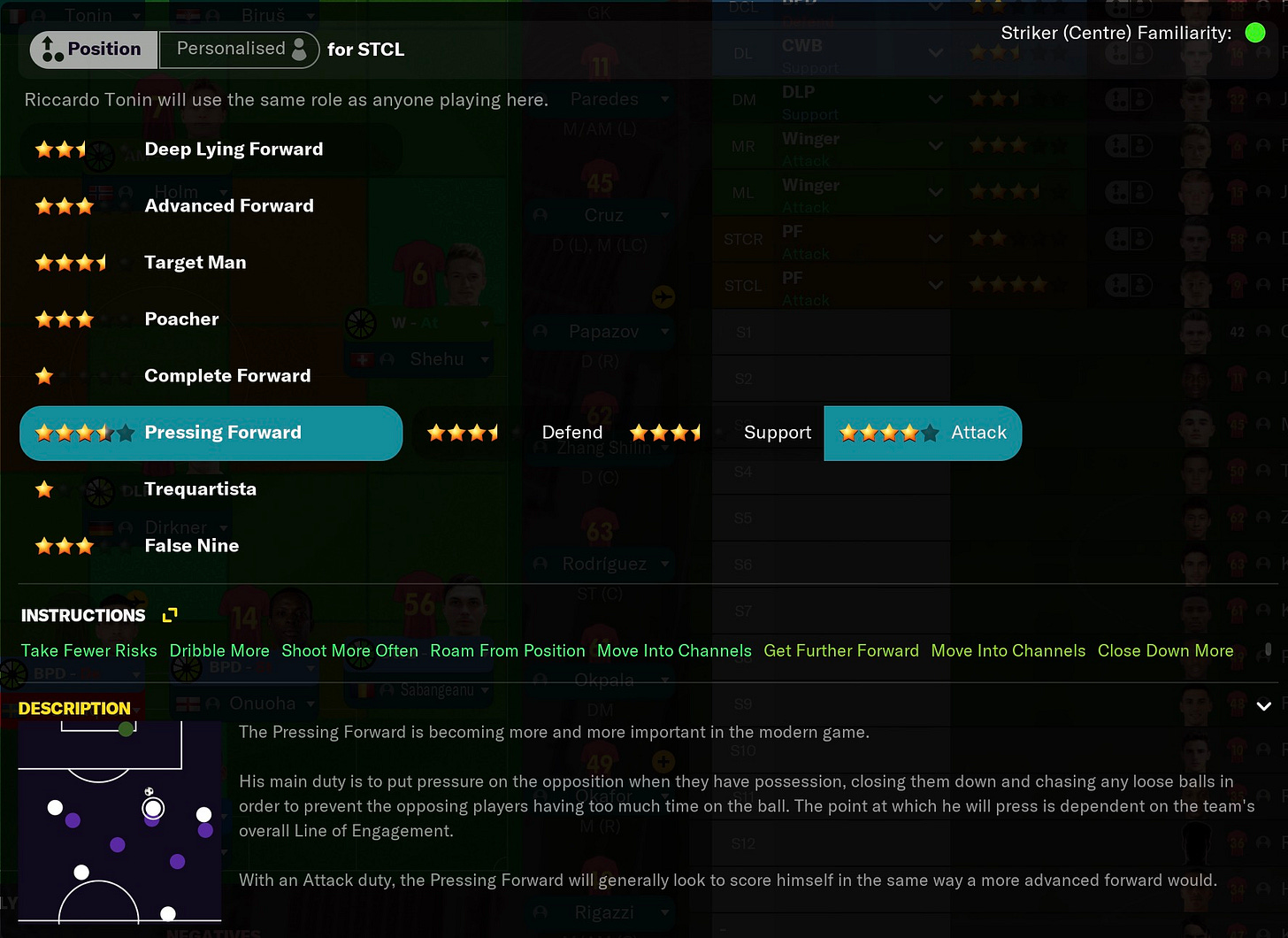 Football Manager 2021 Striker