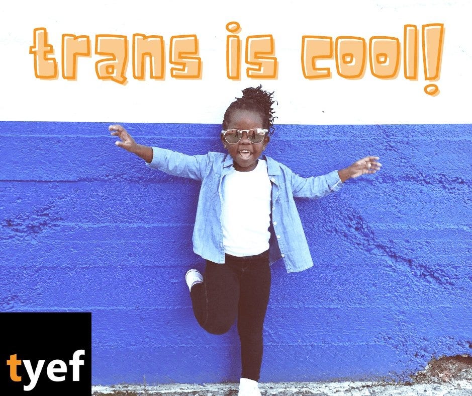 Resources for Transgender Youth — Trans Youth Equality Foundation