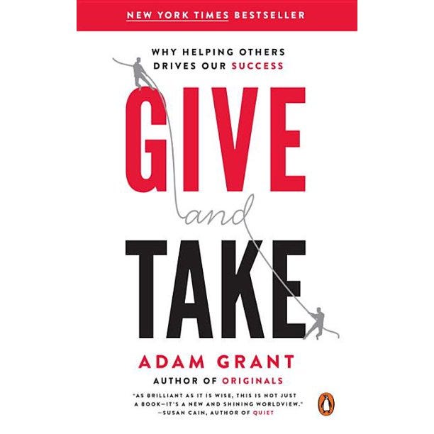 Give and Take : Why Helping Others Drives Our Success - Walmart.com -  Walmart.com
