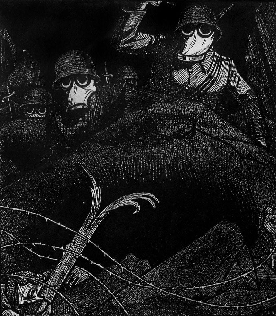 Otto Dix Otto Dix, Ww1 Art, Kandinsky, Dark Visions, Apocalypse Art, Expressionist Art, Literature Art, Art Graphique, Military Art