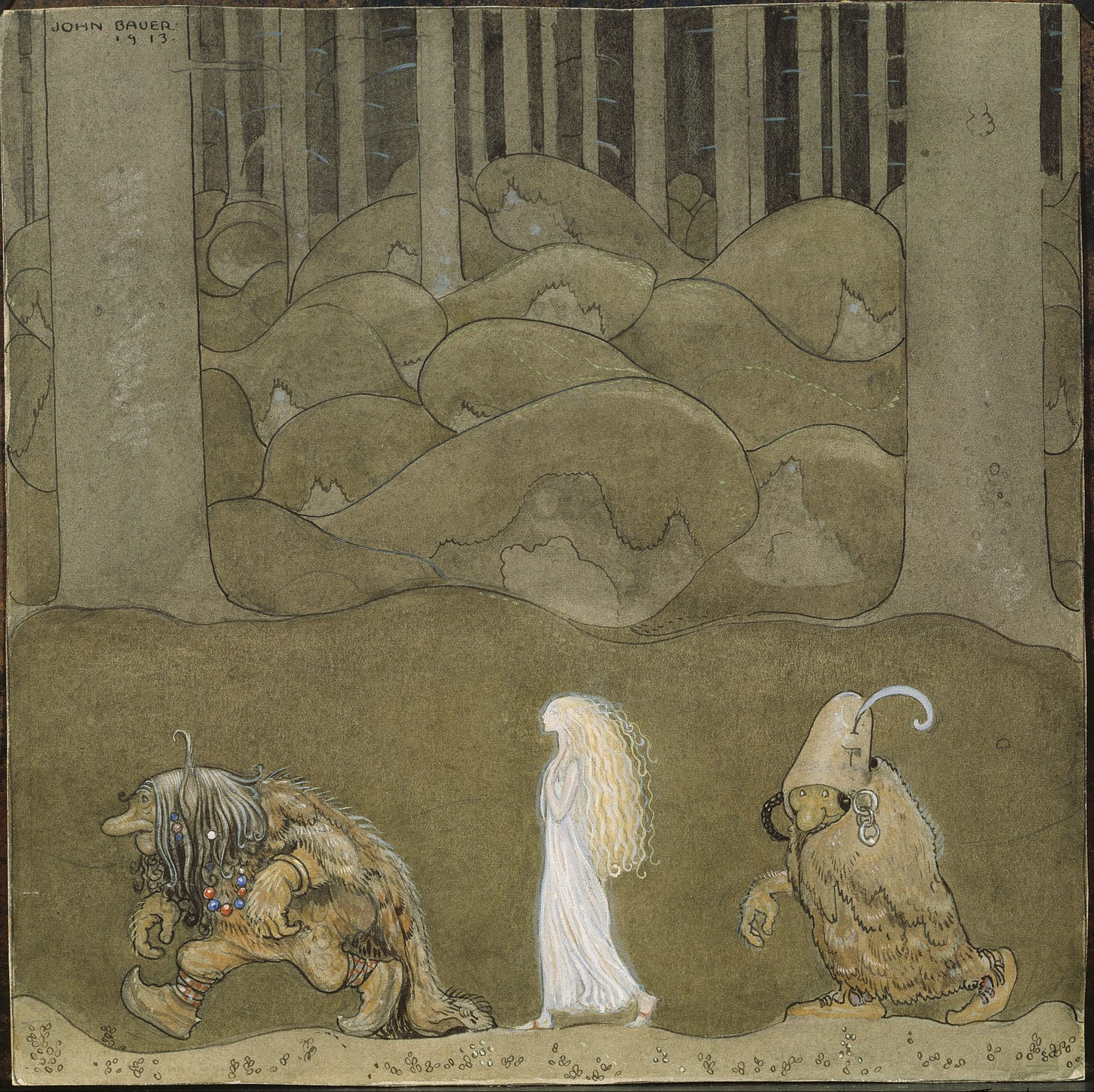 Archivo:John Bauer - The Princess and the Trolls - Google Art ...