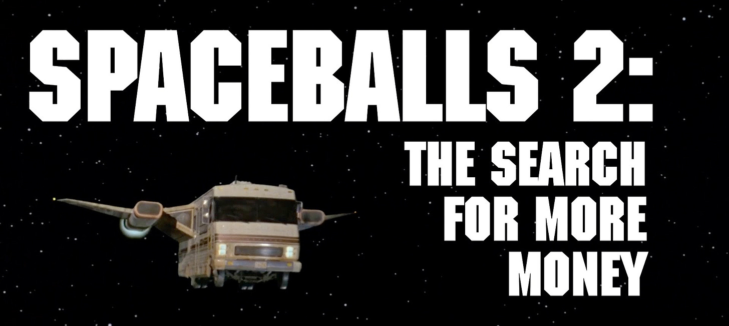 Spaceballs 2 Teaser Posters Appear in New York City Subway