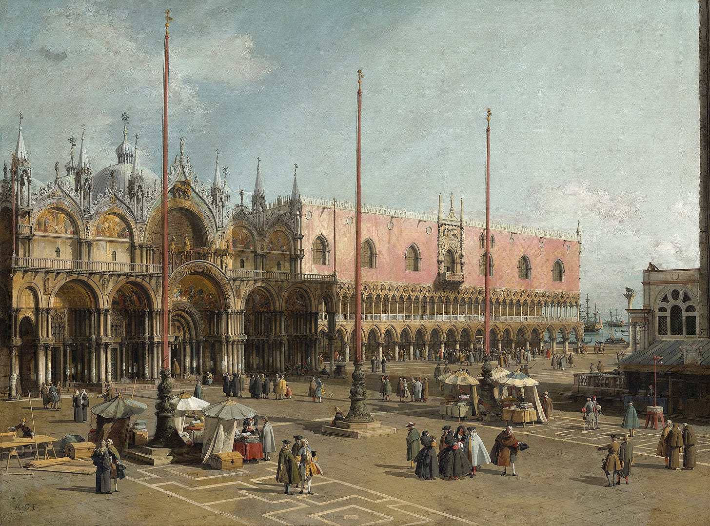 The Square of Saint Mark’s,Venice (1742-1744)