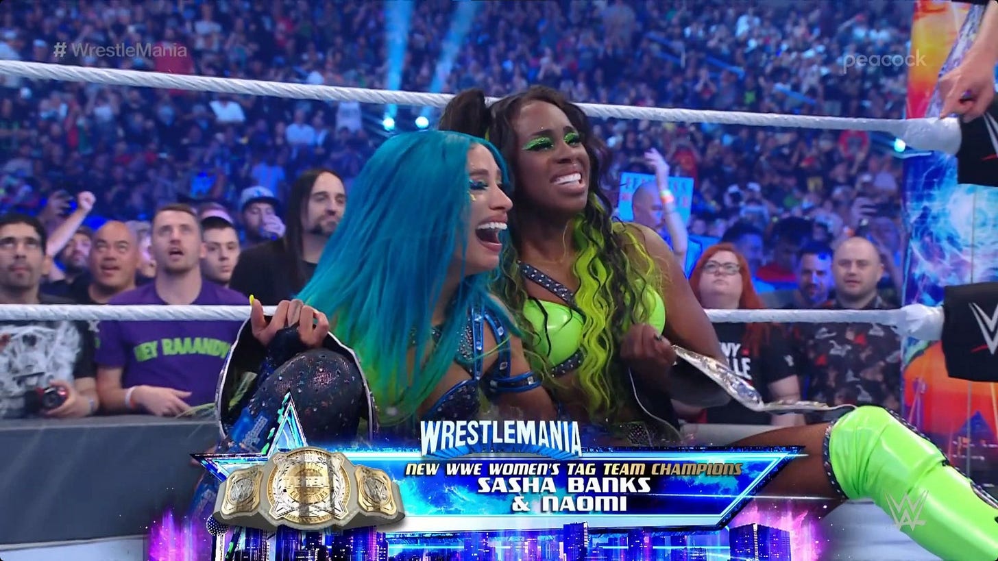 New Tag Team Champions Crowned On night Two Of WrestleMania 38 -