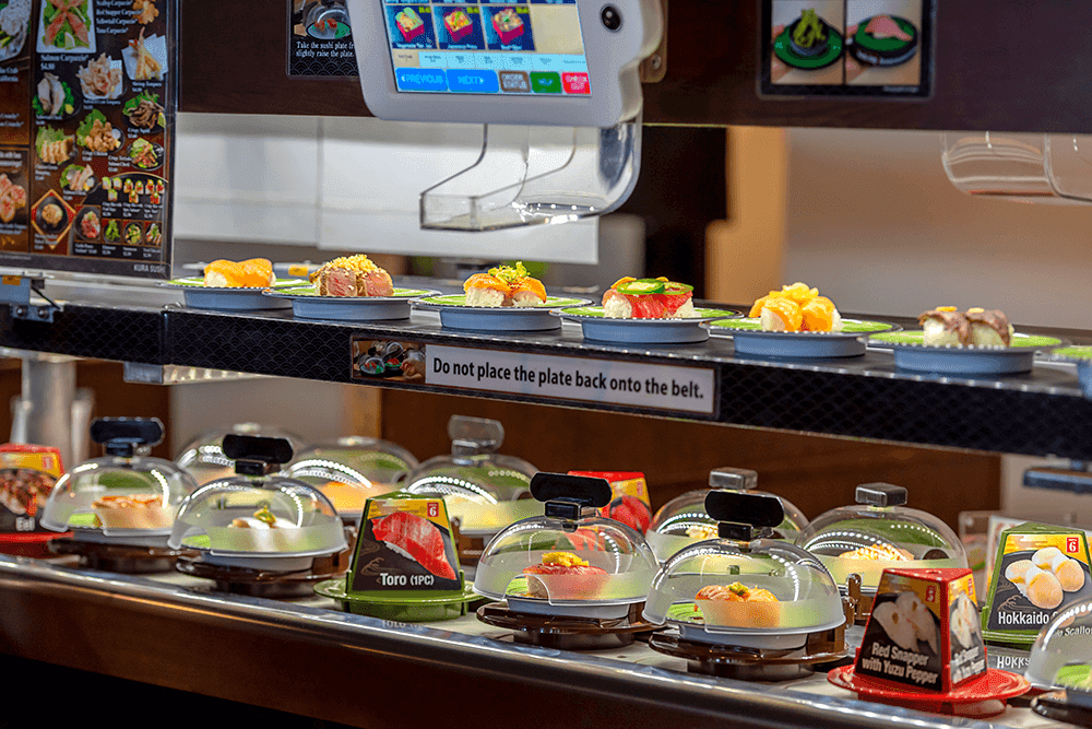 Metro Detroit now has its first conveyor belt sushi spot, Kura Sushi |  Table and Bar