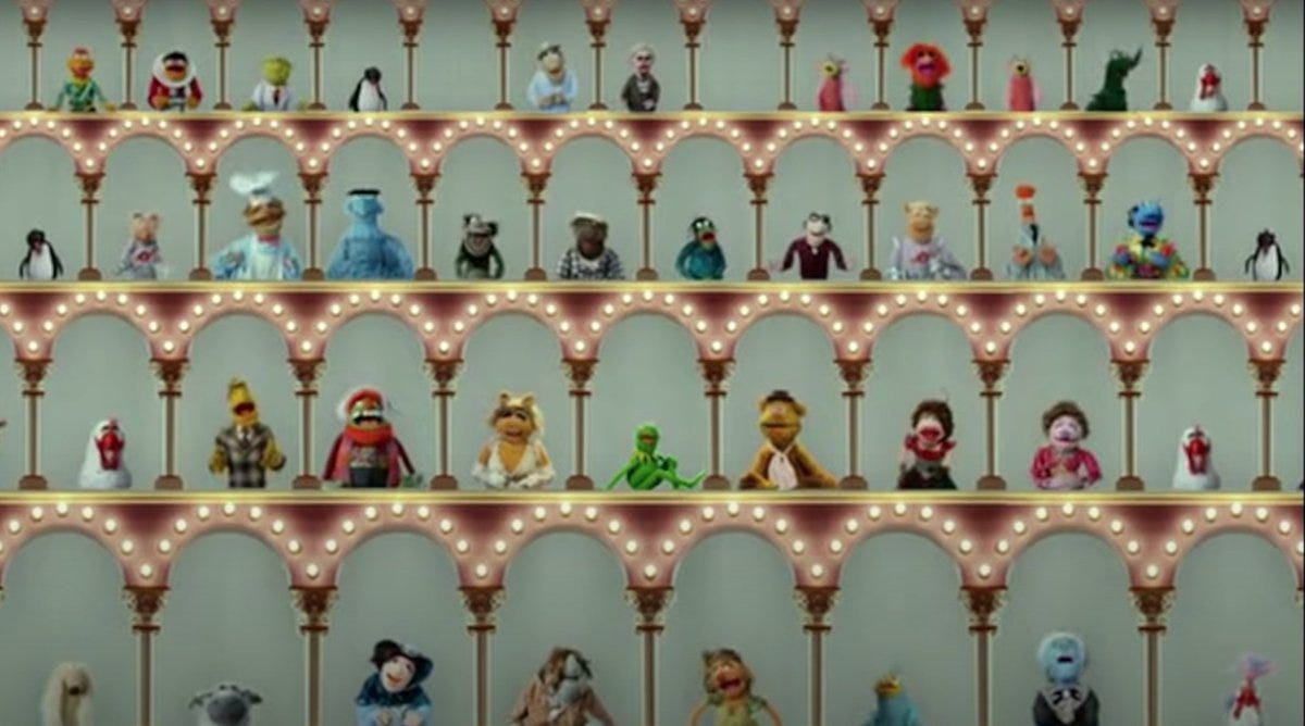 Mark Yarema on Twitter: "One of my wife's Facebook friends has correctly  pointed out that on large Zoom meetings, the Gallery view looks like this  screenshot from The Muppet Show opening theme