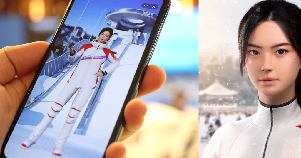 Alibaba Reveals Its Winter Olympics Virtual Influencer
