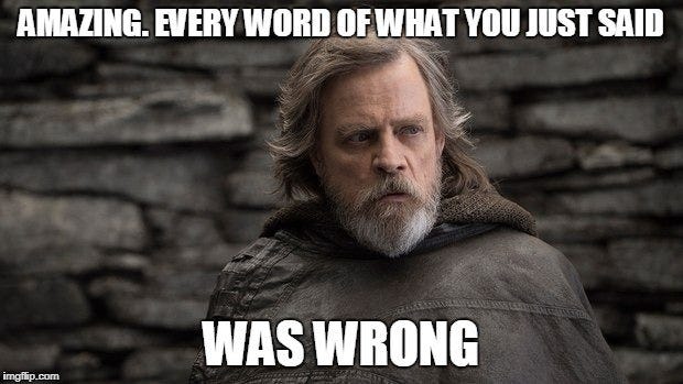 When people regularly misquote a meme as "amazing, every word in that  sentence was wrong." : r/SequelMemes