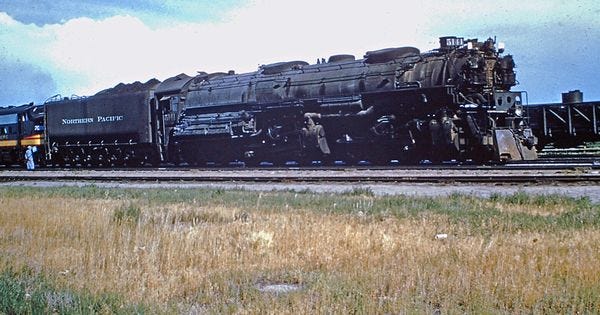 4-6-6-4 "Challenger" Steam Locomotives: Dimensions, Images