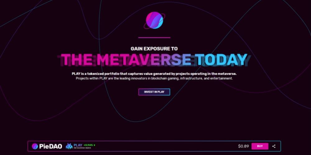 What Is the Metaverse NFT Index (PLAY)