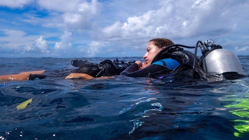 Rescue diver course