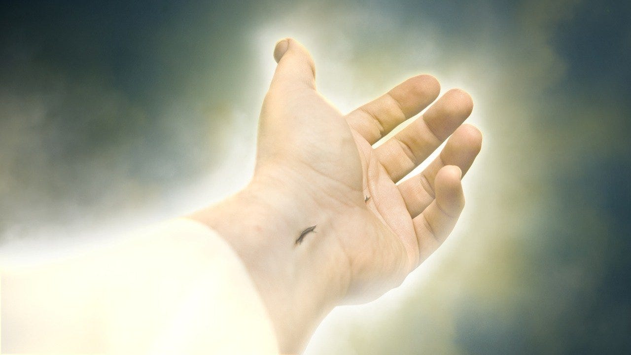 Humanity killed Christ, but God the Father raised Him from the dead. God can do the same for all of us who are suffering from grief, isolation, loneliness, distress, trauma, tragedy, fear and pain - if we allow ourselves to accept the love He so desperately wants to give us.
