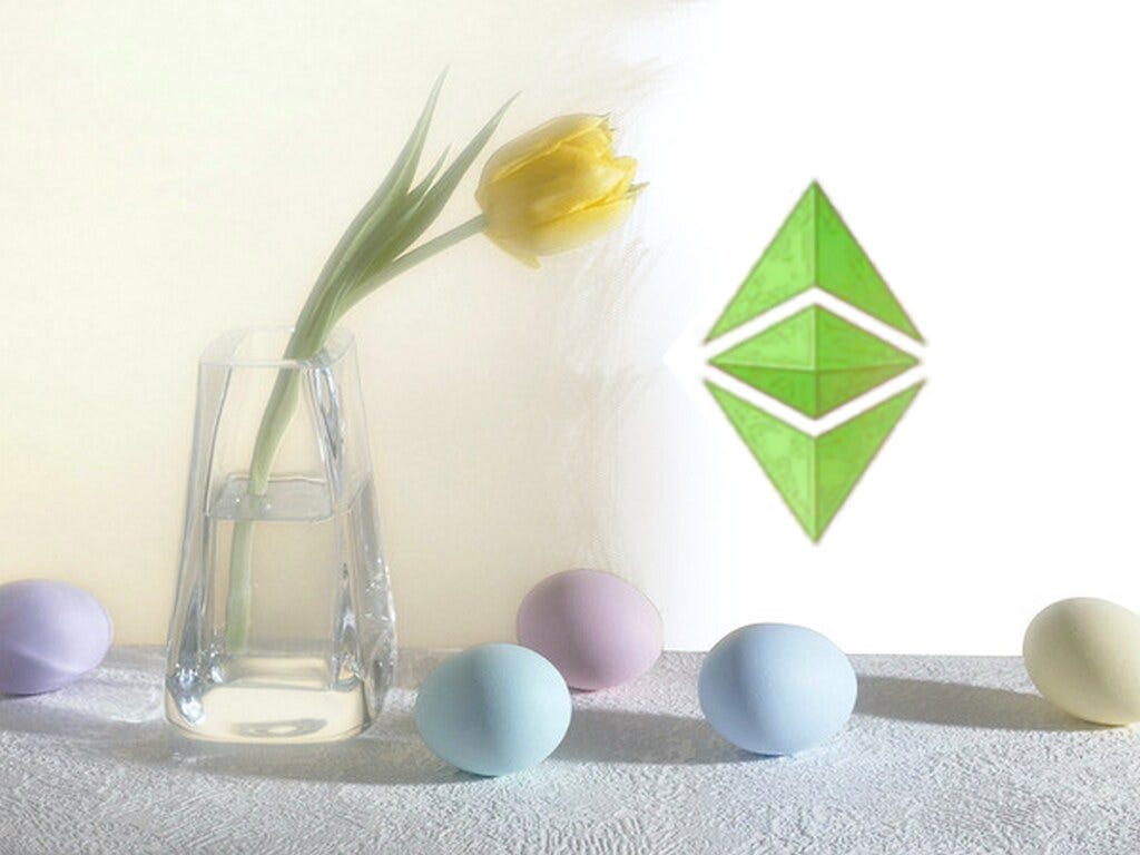 Ethereum Classic Wallpaper - Easter Eggs | Design with love:… | Flickr