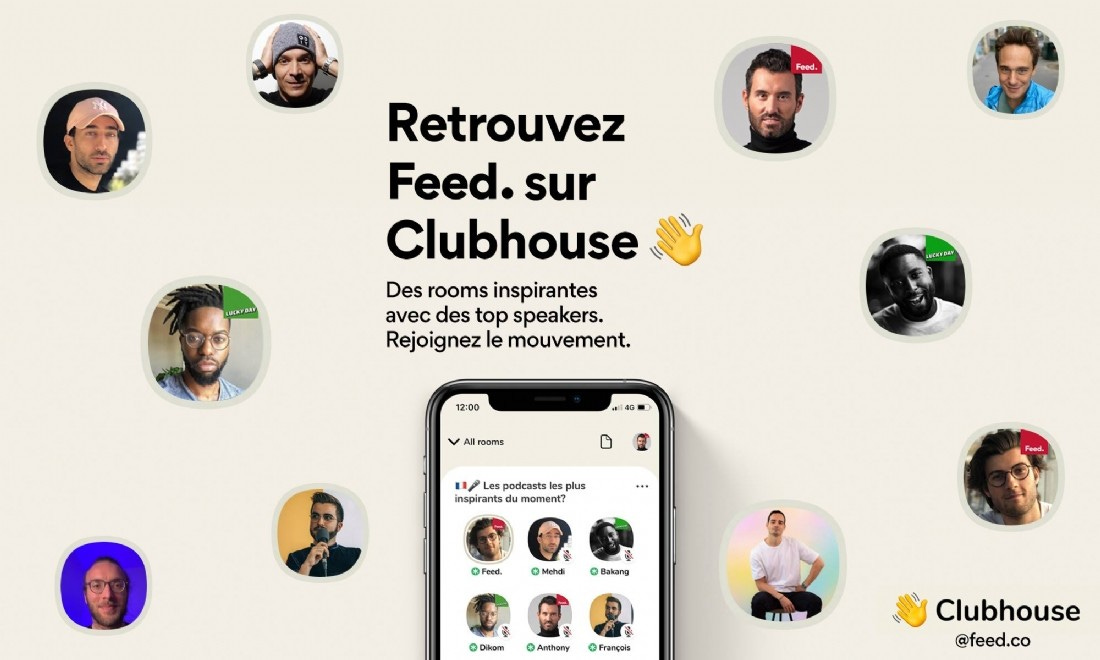 Clubhouse : comment Feed. y est devenu un média