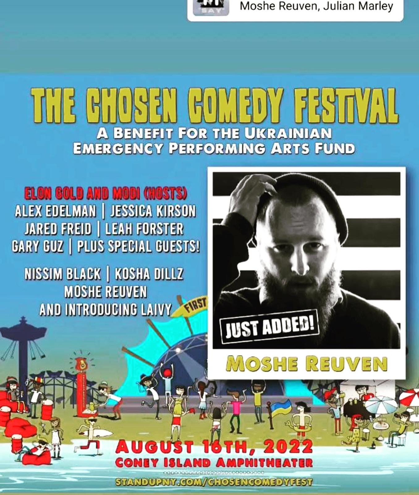 Moshe Reuven Comedy fest