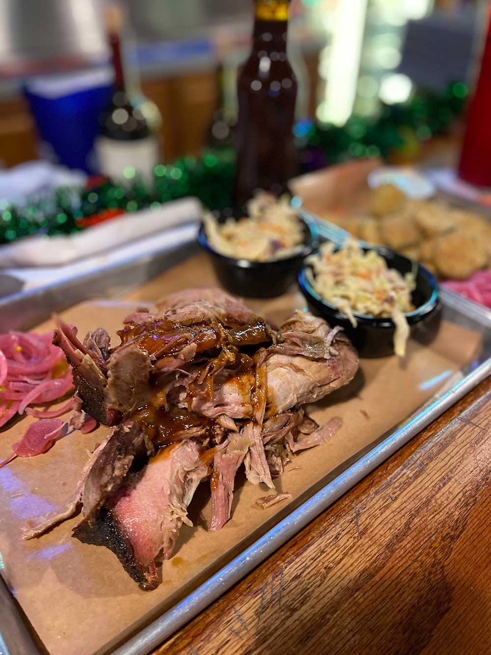 The BBQ at Rockin Pig was delicious!