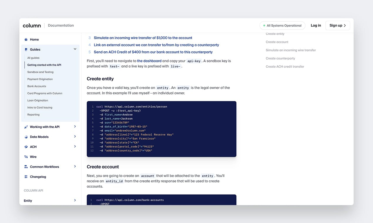 Column - The first chartered bank for developers | Product Hunt