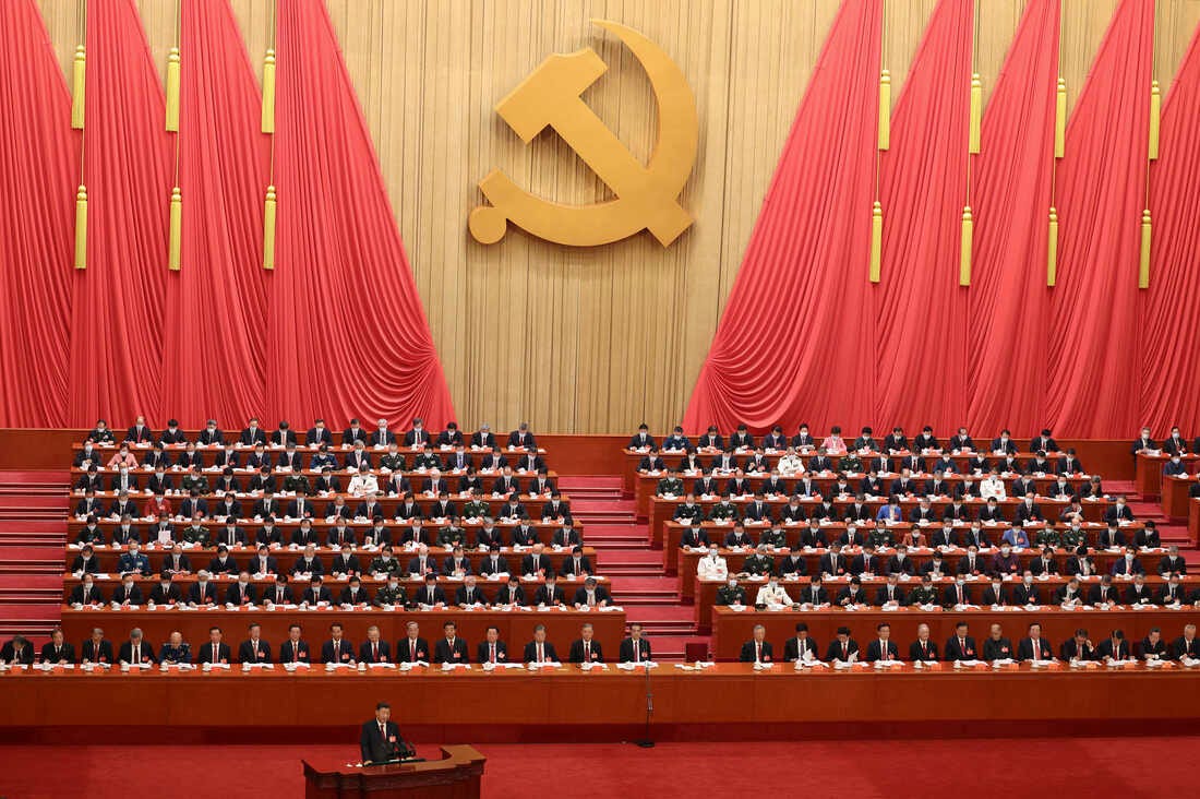 4 key points from Xi Jinping's speech at the Chinese Communist Party  congress : NPR