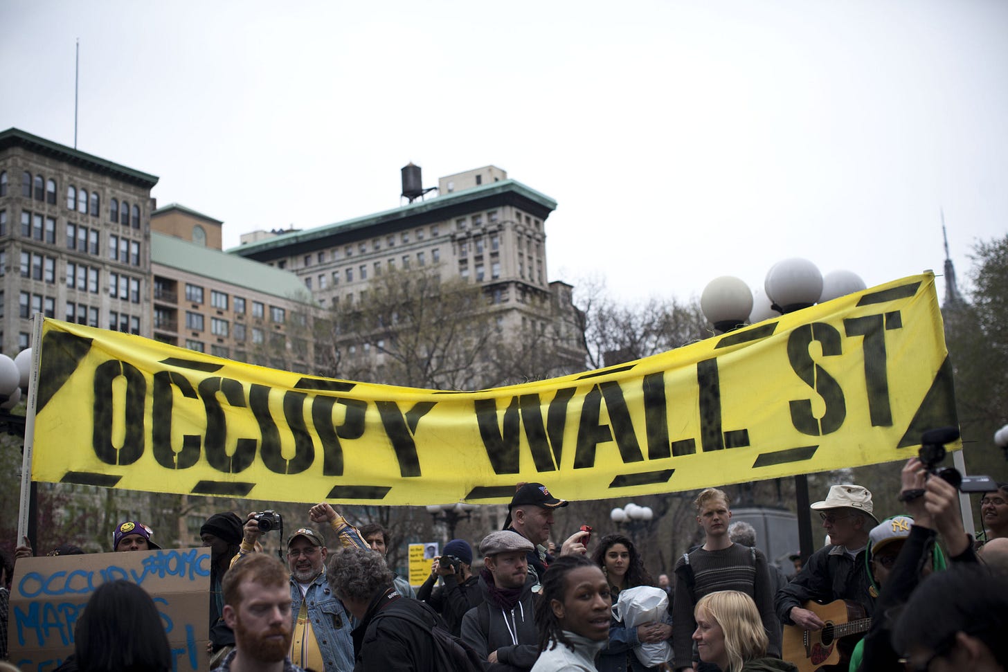 Zuccotti Park would later become known as the main staging ground for the Occupy Wall Street movement. But for Martin, around 2008, it was just a place to play chess. (Getty Images.) Zuccotti Park would later become known as the main staging ground for the Occupy Wall Street movement. But for Martin, around 2008, it was just a place to play chess. (Getty Images.)