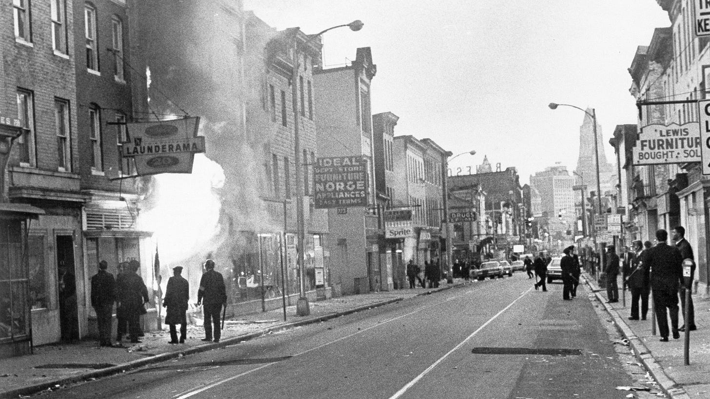50 Years Ago Baltimore Burned. The Same Issues Set It Aflame In 2015 : NPR