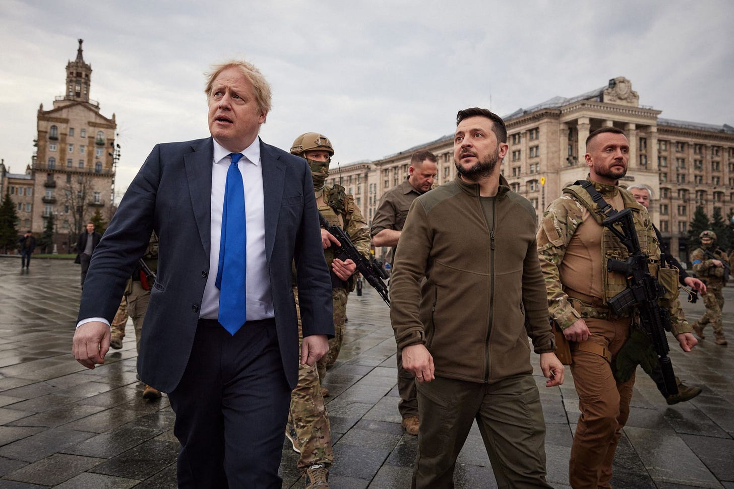 Zelensky says Boris Johnson will 'go down in history' after Kyiv trip |  Metro News