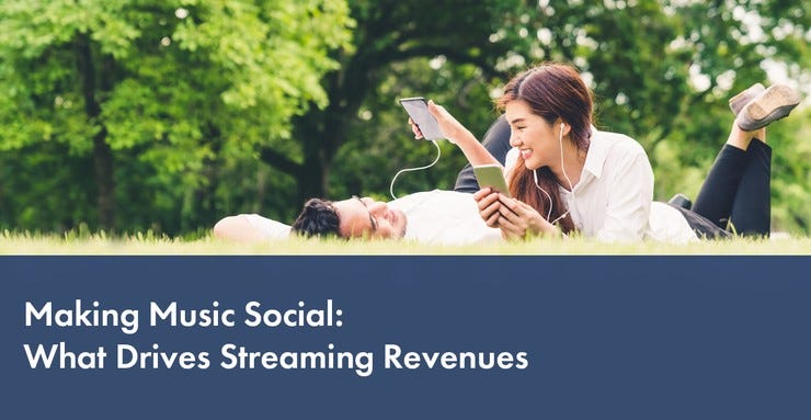 What drives streaming revenues