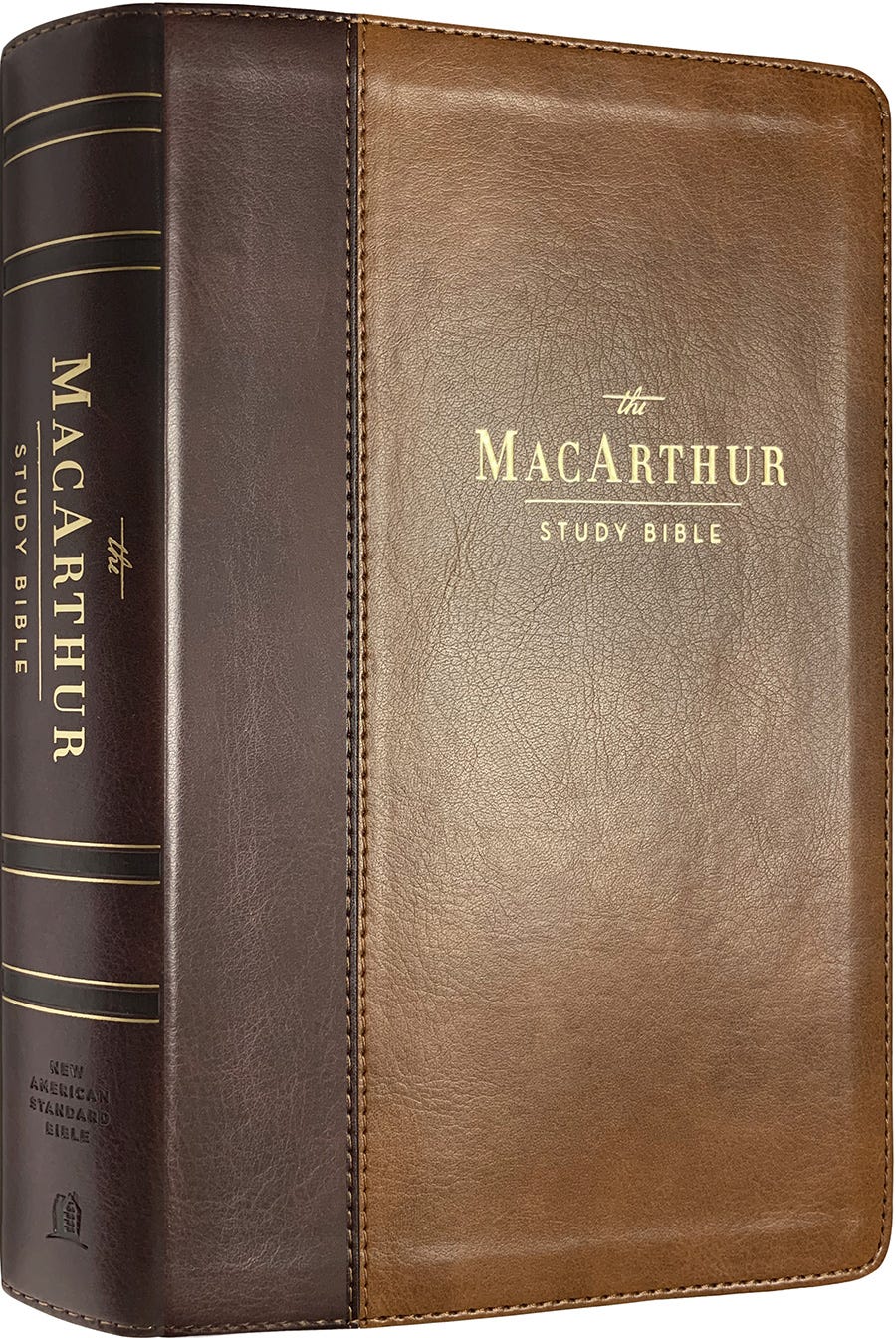 NAS MacArthur Study Bible (Second Edition)