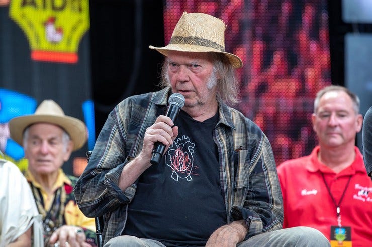 Neil young streaming