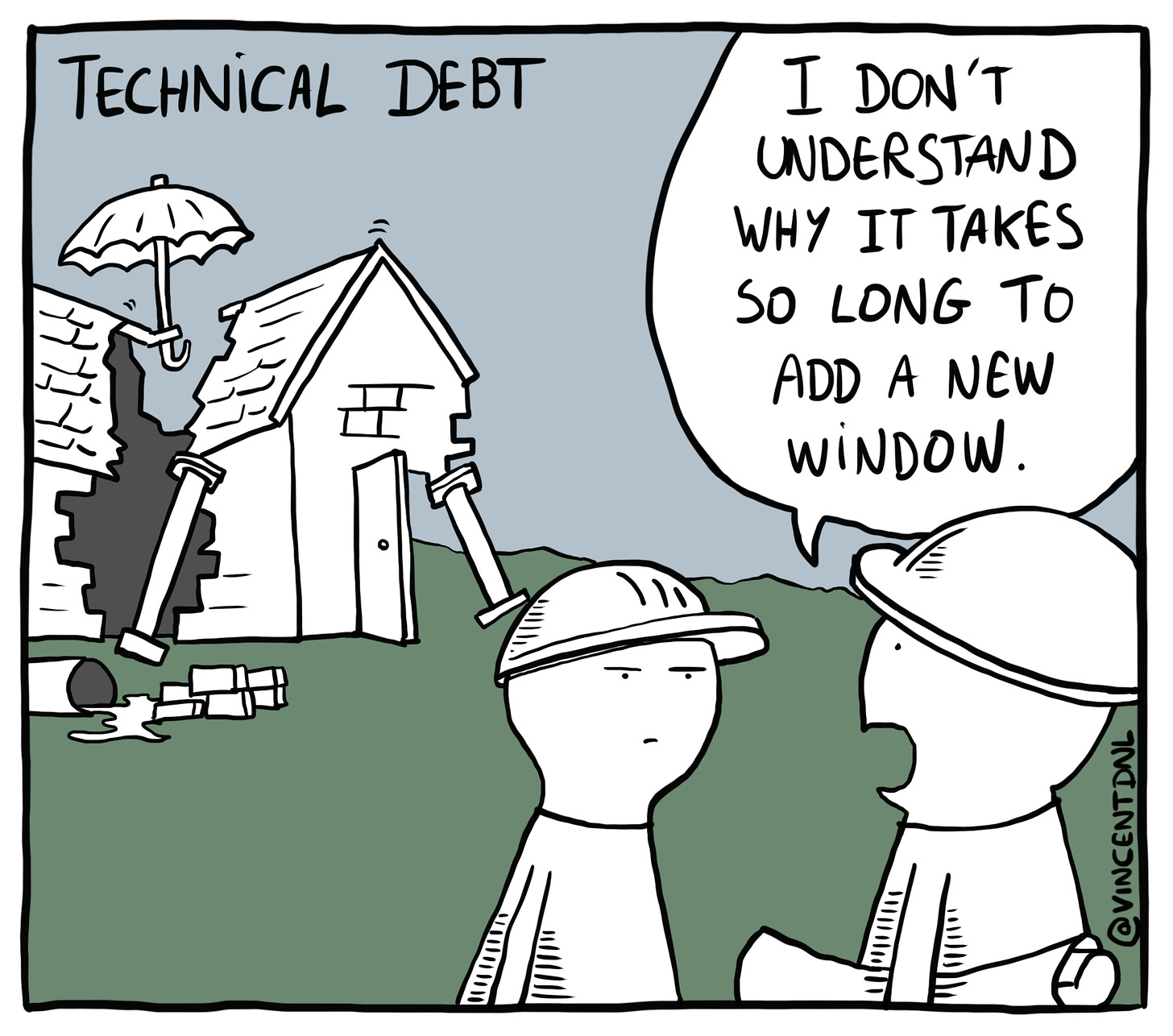 What technical debt looks like : ProgrammerHumor