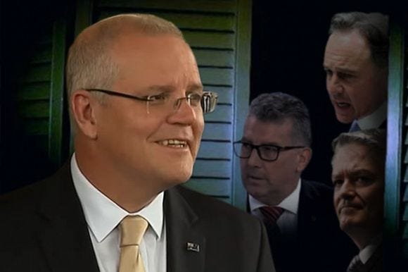 Secretive Scott Morrison and the skeletons in his Cabinet