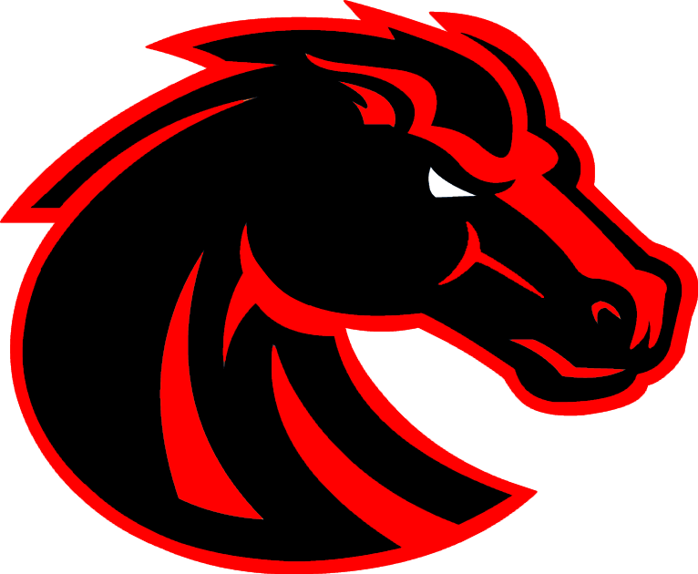 Boise State logo red/black palette swap