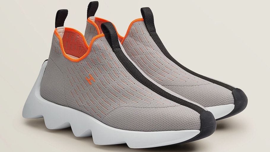 Skechers Sues Hermès for Alleged Sneaker Design Patent Infringement –  Sourcing Journal