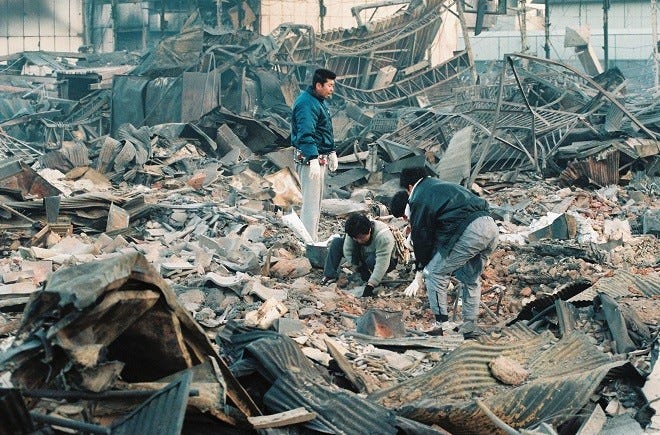 VOX POPULI: 26 years later, memories of the Kobe earthquake still haunt me  | The Asahi Shimbun: Breaking News, Japan News and Analysis