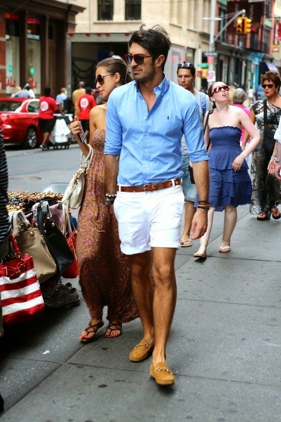 Side Street Style: Mens Summer Style: The Top 5 Shorts You Can't Be Without