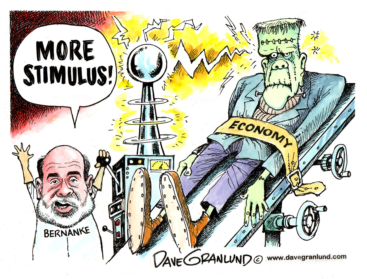 Ben Bernanke cartoons