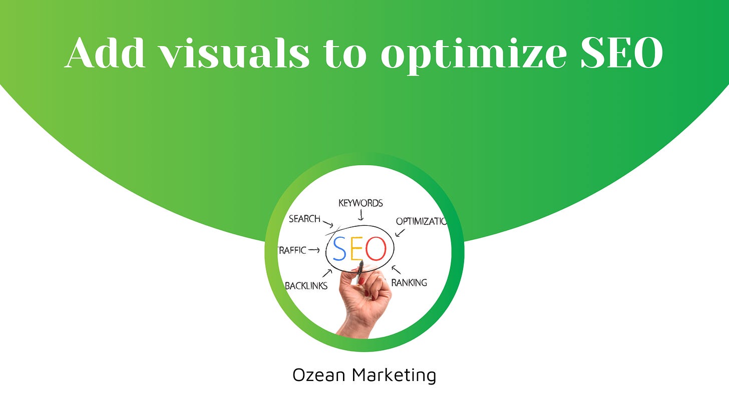 Add visuals to optimize SEO